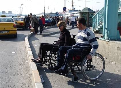 Engellilerin Karşılaştığı Sorunları Anlatan Resimler